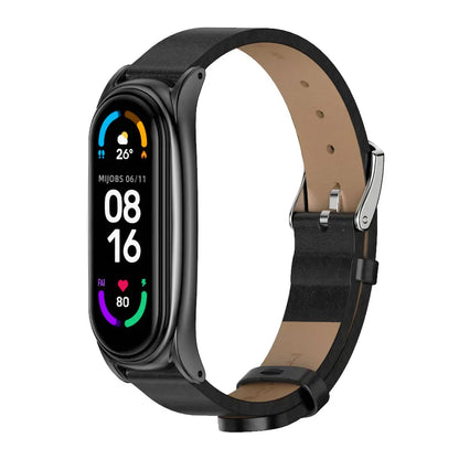 Sonicora Premium Metal Bracelet Strap for Xiaomi Mi Band 5–11 – Elegant Stainless Steel Style