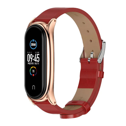 Sonicora Premium Metal Bracelet Strap for Xiaomi Mi Band 5–11 – Elegant Stainless Steel Style