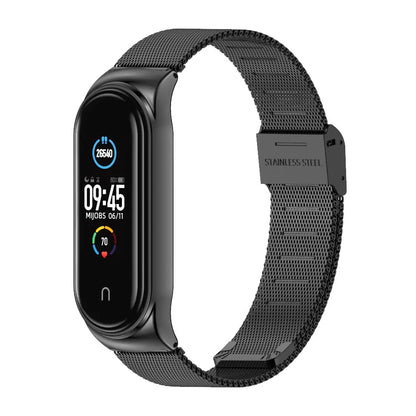 Sonicora Premium Metal Bracelet Strap for Xiaomi Mi Band 5–11 – Elegant Stainless Steel Style