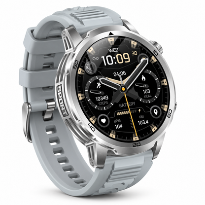Sonicora Tactical Smartwatch – Rugged Design, AMOLED Display & Built-In GPS
