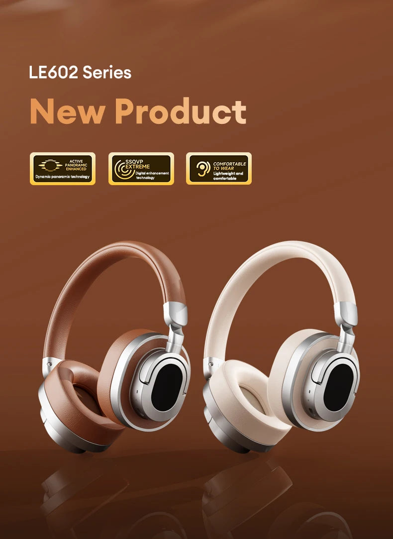 Sonicora Wireless Headphones – Hi-Fi Stereo Sound & Bluetooth 6.0