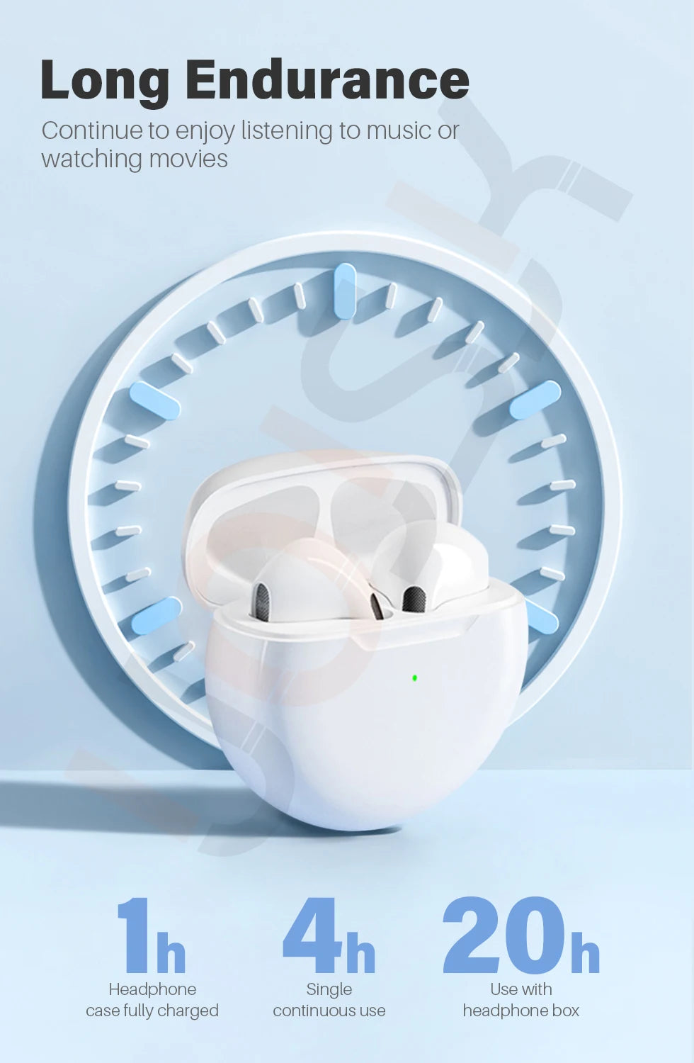 Sonicora Wireless Earbuds – Noise Cancellation, Smart Touch Controls & Portable Charging Case