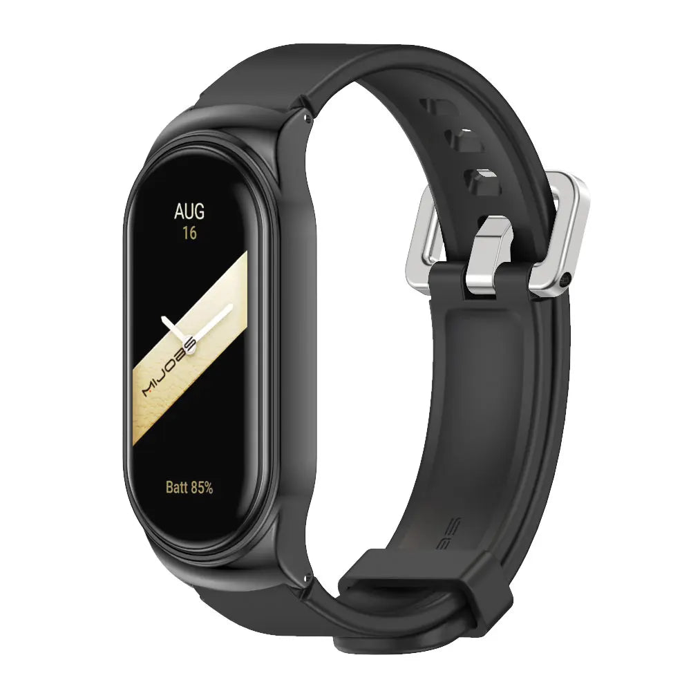 Sonicora Premium Metal Bracelet Strap for Xiaomi Mi Band 5–11 – Elegant Stainless Steel Style