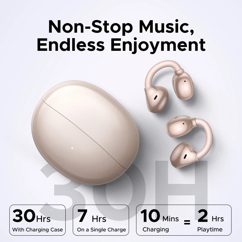Sonicora Open-Ear Wireless Earbuds – Bluetooth Connectivity, Lightweight Comfort & Everyday Freedom