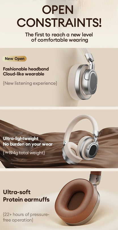 Sonicora Wireless Headphones – Hi-Fi Stereo Sound & Bluetooth 6.0