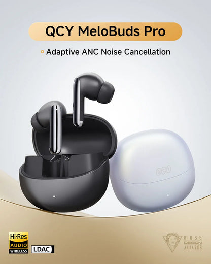 Sonicora Premium Wireless Earbuds – 46dB Active Noise Cancellation & Hi-Res LDAC Audio