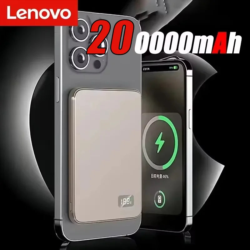 Sonicora Magnetic Wireless Power Bank – 22.5W Fast Charging & LED Battery Display