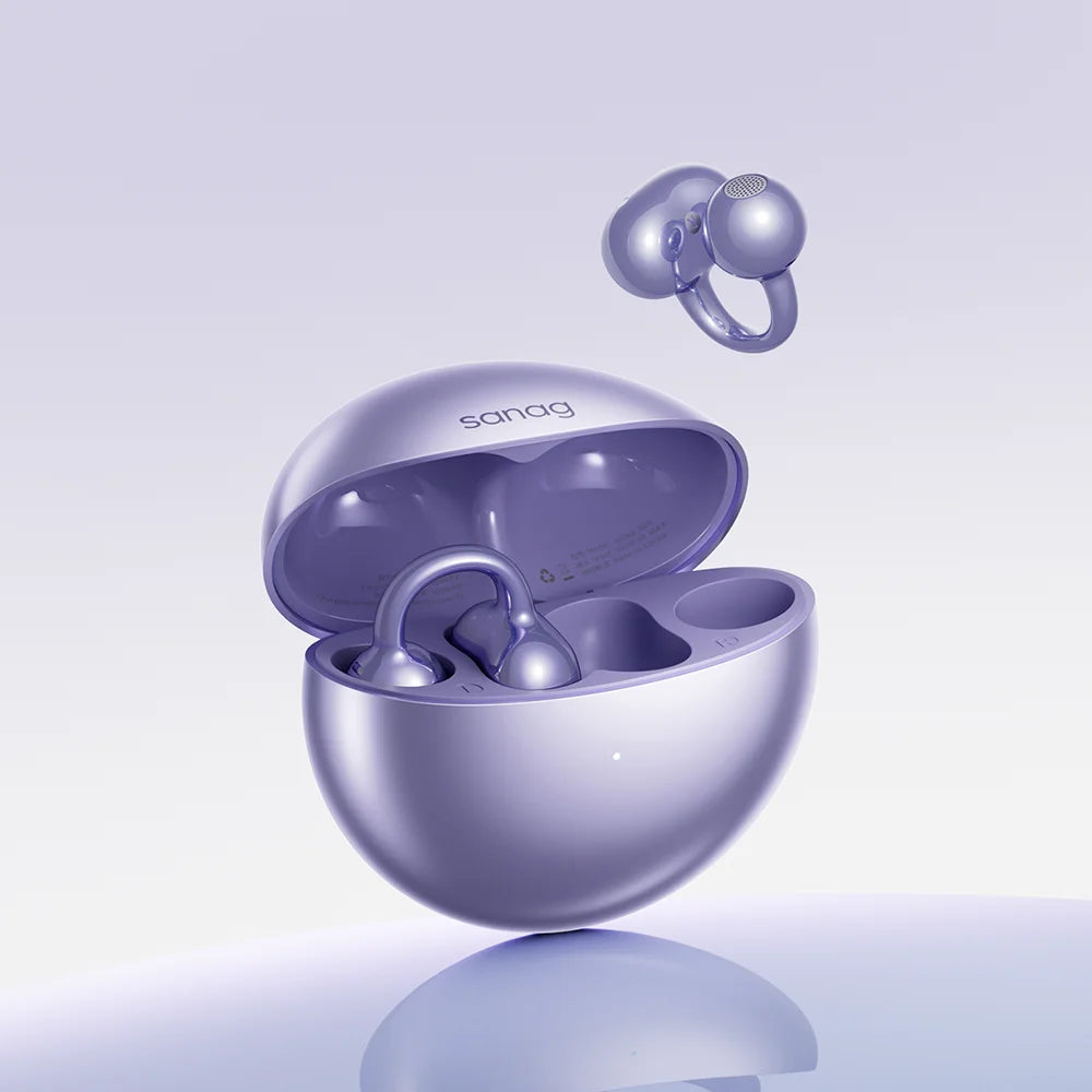 Sonicora Ultra Open-Ear Wireless Earbuds – Clip-On Design & All-Day Comfort