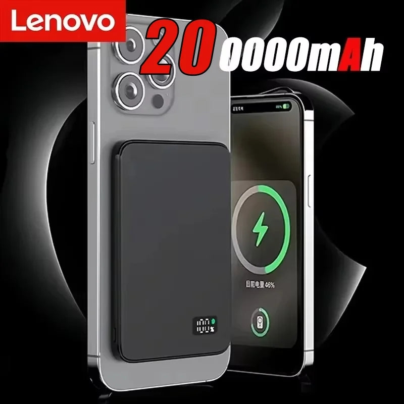 Sonicora Magnetic Wireless Power Bank – 22.5W Fast Charging & LED Battery Display