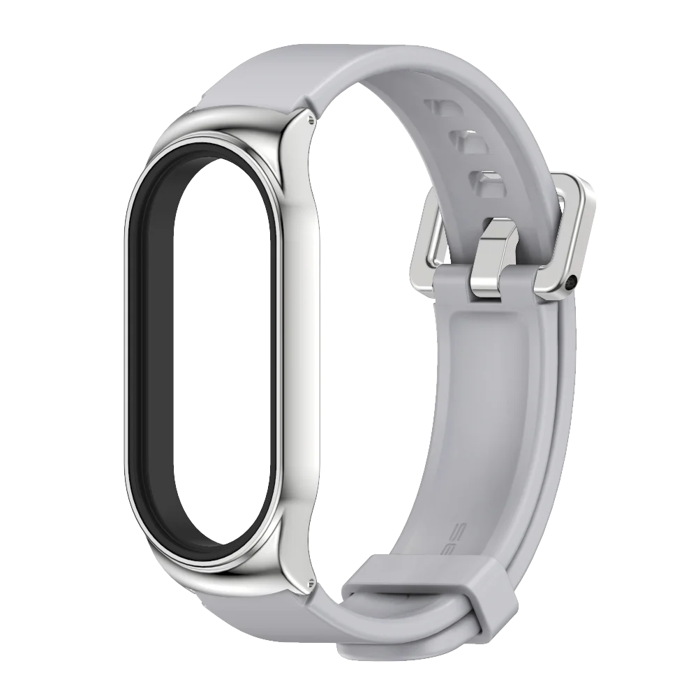 Sonicora Premium Metal Bracelet Strap for Xiaomi Mi Band 5–11 – Elegant Stainless Steel Style
