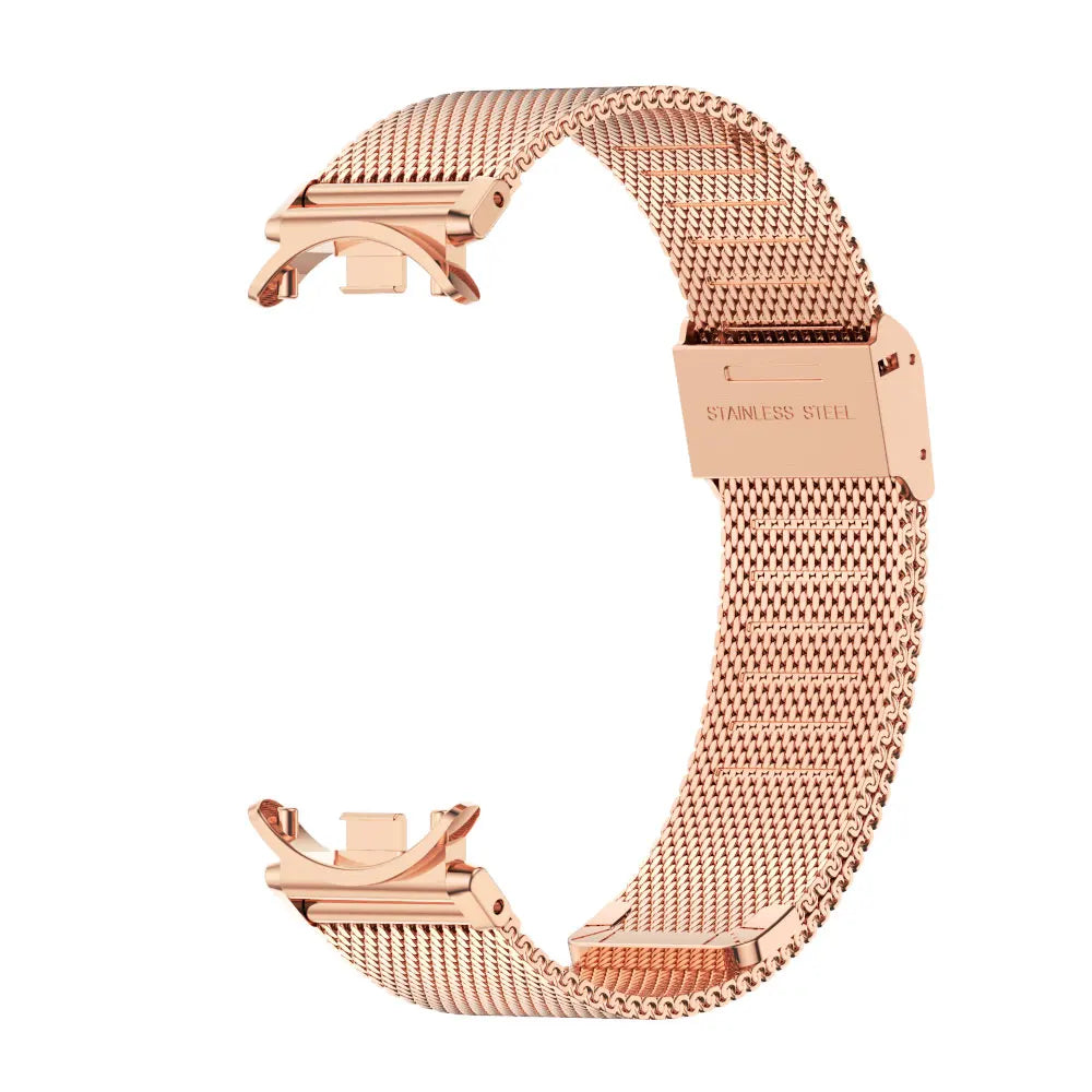 Sonicora Premium Metal Bracelet Strap for Xiaomi Mi Band 5–11 – Elegant Stainless Steel Style
