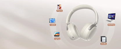 Sonicora Wireless Headphones – Active Noise Cancellation & Powerful 40mm Drivers