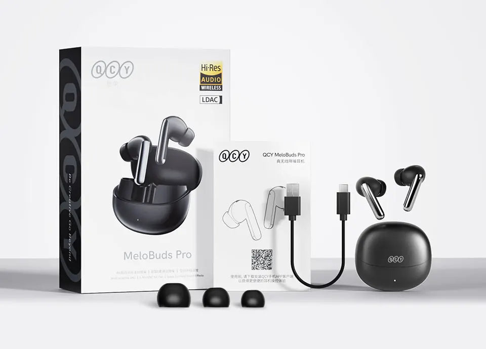 Sonicora Premium Wireless Earbuds – 46dB Active Noise Cancellation & Hi-Res LDAC Audio