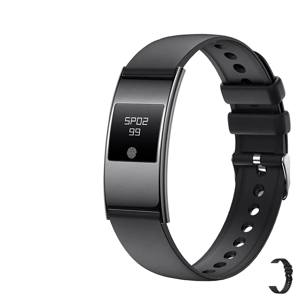 Sonicora Ultra-Slim Smartwatch – Heart Rate, Blood Oxygen & Sleep Tracking