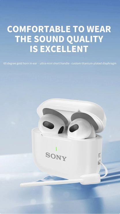 Sonicora A6 Pro Wireless Earbuds – Extra Bass, HiFi Stereo Sound & Clear Calls
