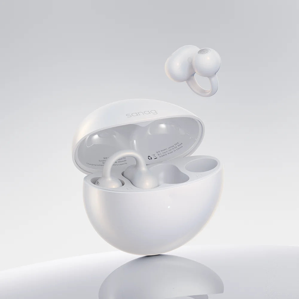 Sonicora Ultra Open-Ear Wireless Earbuds – Clip-On Design & All-Day Comfort