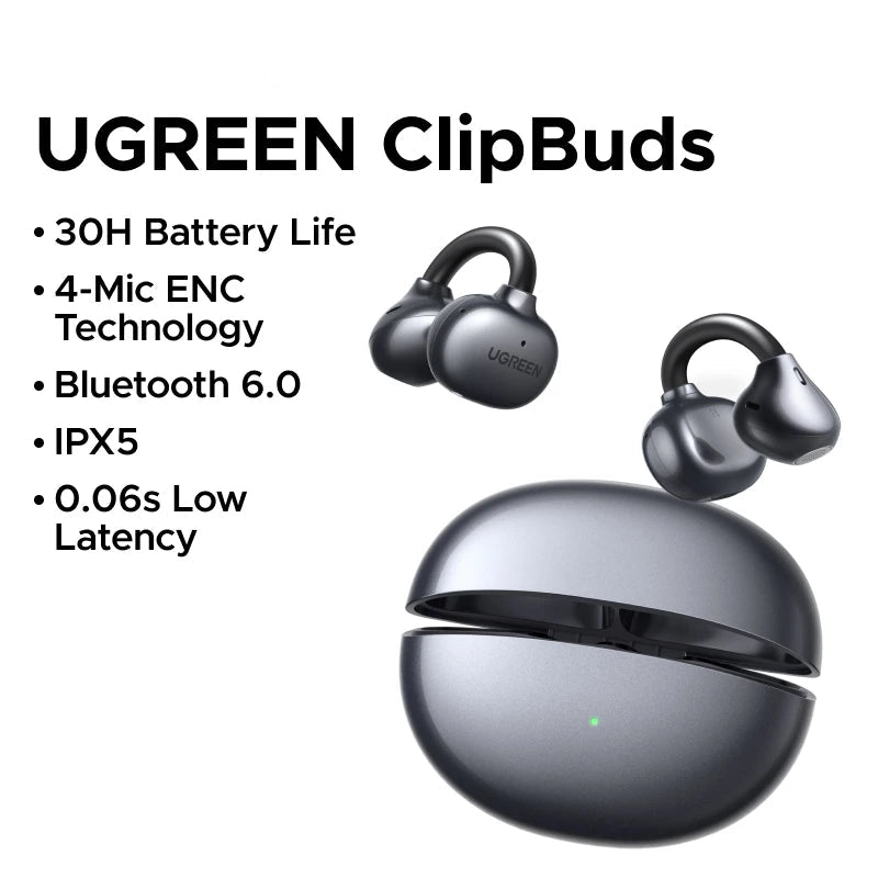 Sonicora Open-Ear Wireless Earbuds – Bluetooth Connectivity, Lightweight Comfort & Everyday Freedom