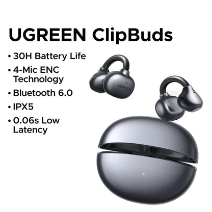 Sonicora Open-Ear Wireless Earbuds – Bluetooth Connectivity, Lightweight Comfort & Everyday Freedom