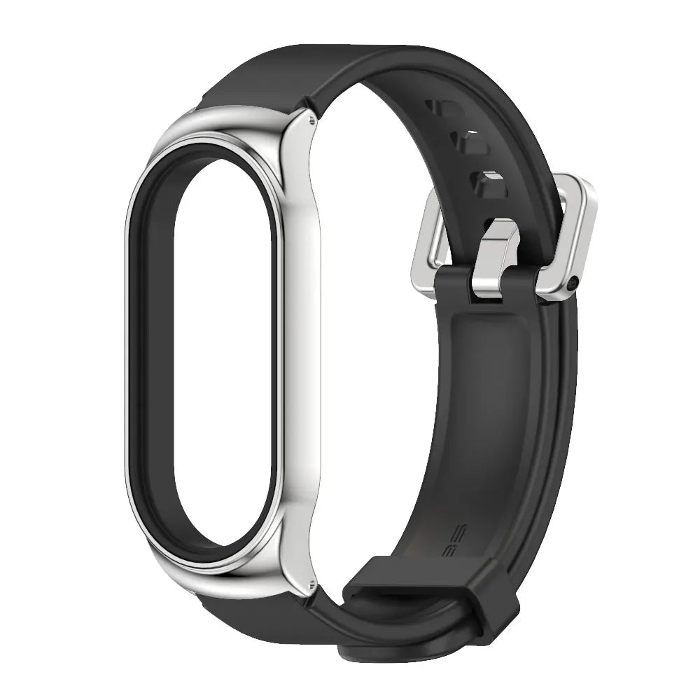 Sonicora Premium Metal Bracelet Strap for Xiaomi Mi Band 5–11 – Elegant Stainless Steel Style