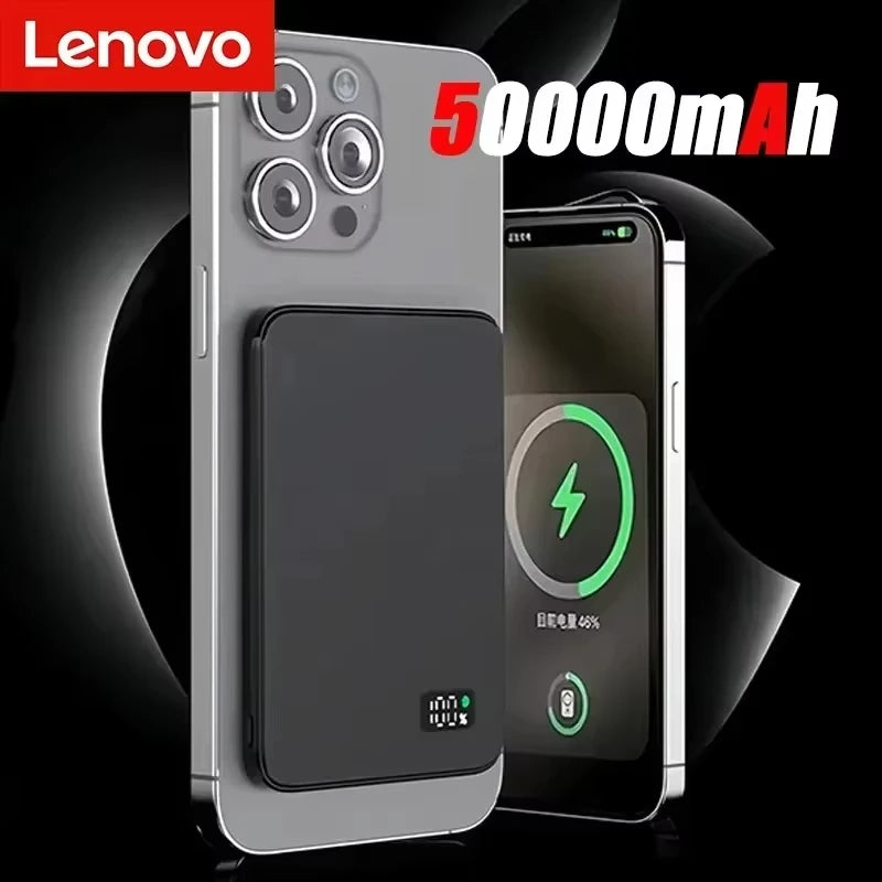 Sonicora Magnetic Wireless Power Bank – 22.5W Fast Charging & LED Battery Display