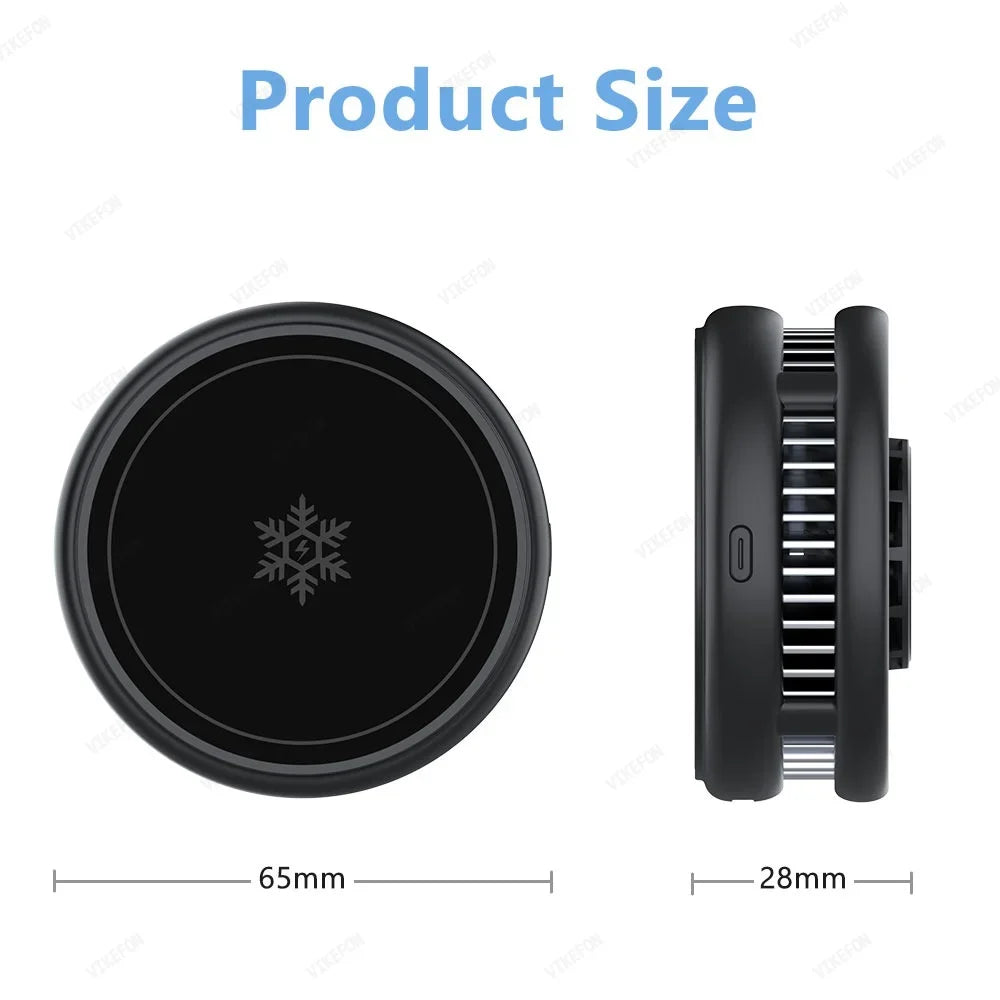Sonicora 25W Magnetic Wireless Charging Dock – TEC Cooling & Adjustable Phone Stand