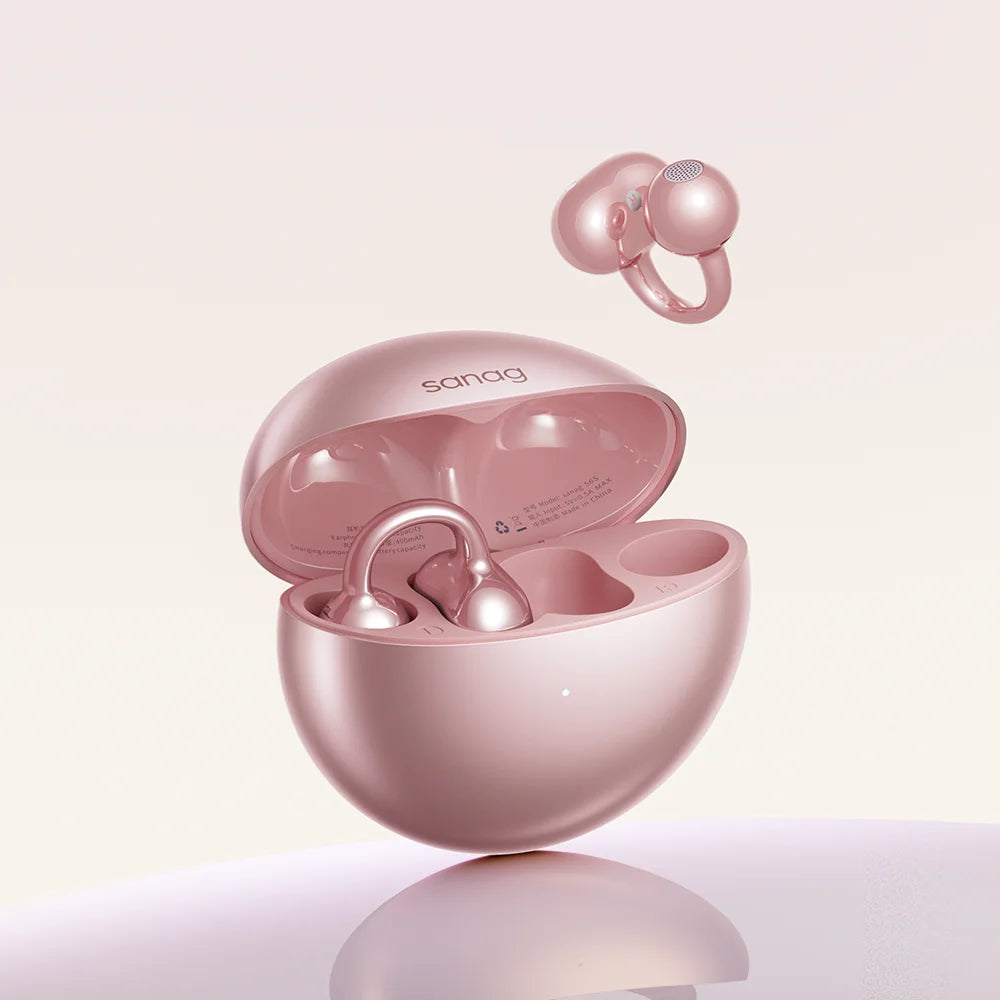 Sonicora Ultra Open-Ear Wireless Earbuds – Clip-On Design & All-Day Comfort