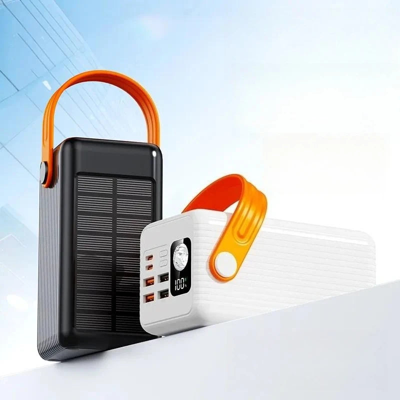 Sonicora 50,000mAh Power Bank – 4 Built-In Charging Cables & Digital Battery Display