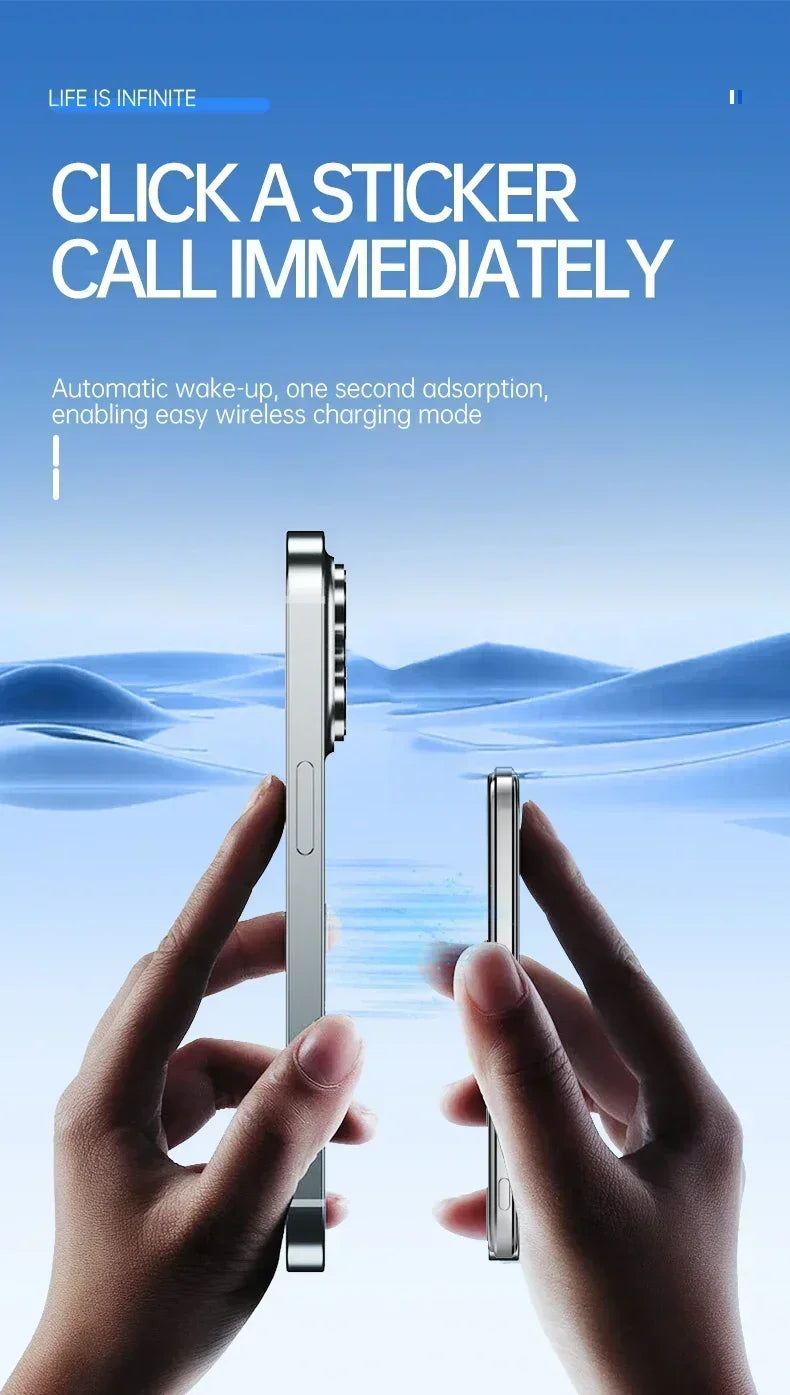 Sonicora Magnetic Wireless Power Bank – 22.5W Fast Charging & LED Battery Display