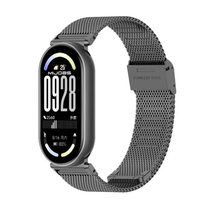 Sonicora Premium Metal Bracelet Strap for Xiaomi Mi Band 5–11 – Elegant Stainless Steel Style